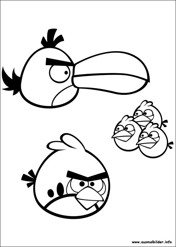 Angry Birds malvorlagen