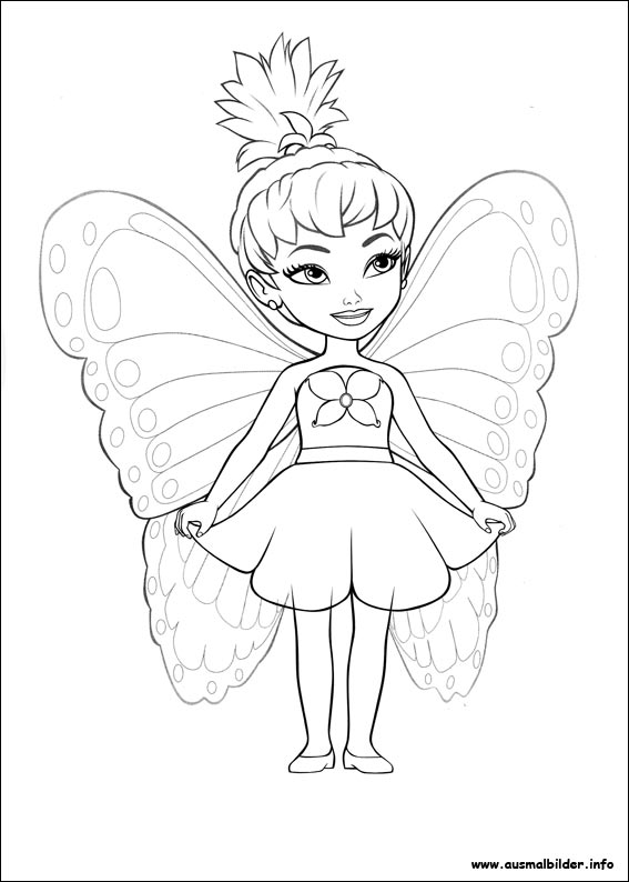 fairy coloring pages games cool - photo #23