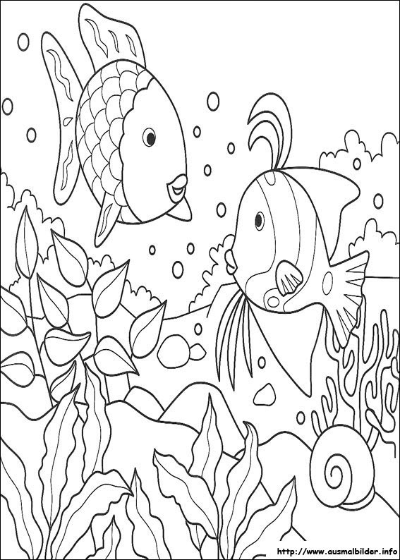 Malvorlage regenbogenfisch kostenlos information