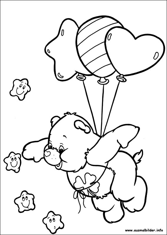 halloween care bears coloring pages - photo #18