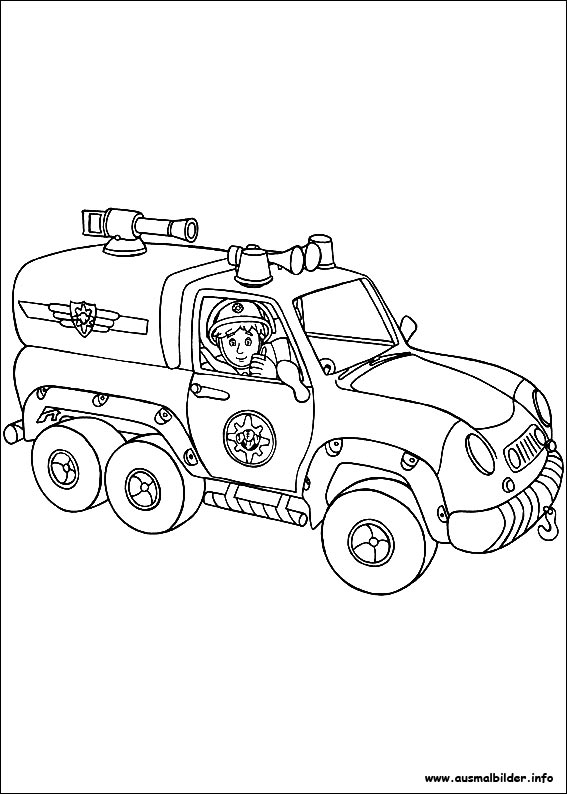 ausmalbilder unimog