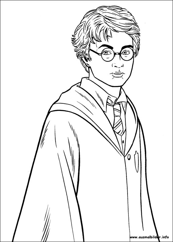 AUSMALBILDER HARRY POTTER - Malvorlagen zeichnen