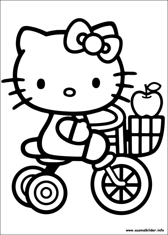 hello kitty malvorlagen