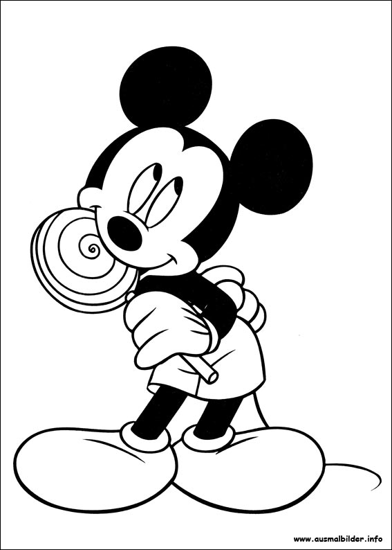 Micky Maus malvorlagen