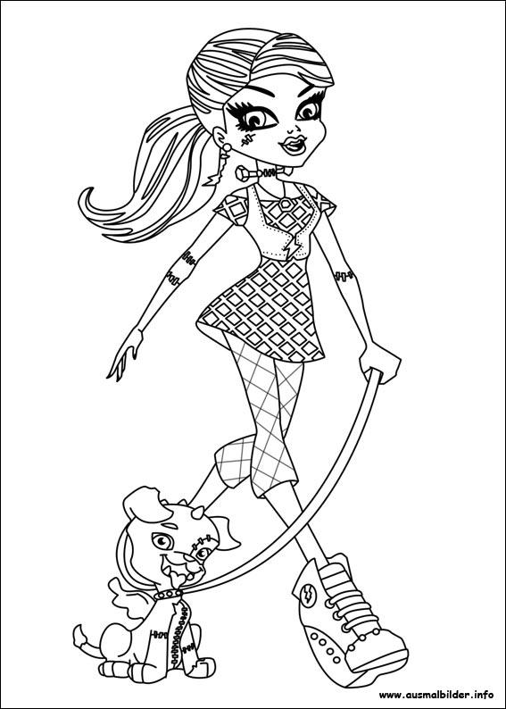 ausmalbilder monster high