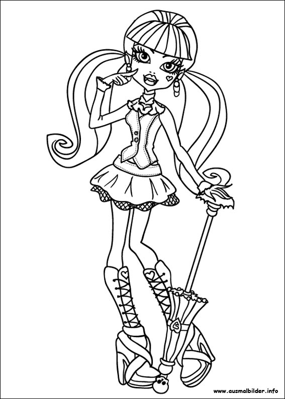 ausmalbilder monster high