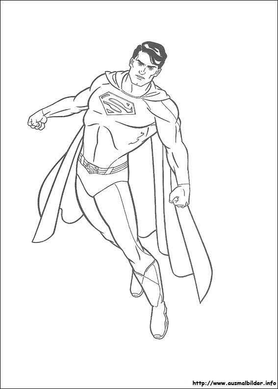 ausmalbilder superman