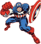 Ausmalbilder von Captain America