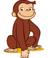 Curious George malvorlagen