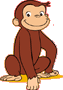 Ausmalbilder von Curious George