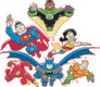 Ausmalbilder von DC Comics