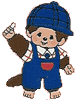 Ausmalbilder von Monchhichi