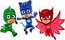 Ausmalbilder von PJ Masks - Pyjamahelden