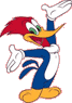 Ausmalbilder von Woody Woodpecker