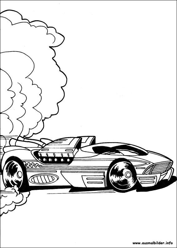 Hot Wheels malvorlagen