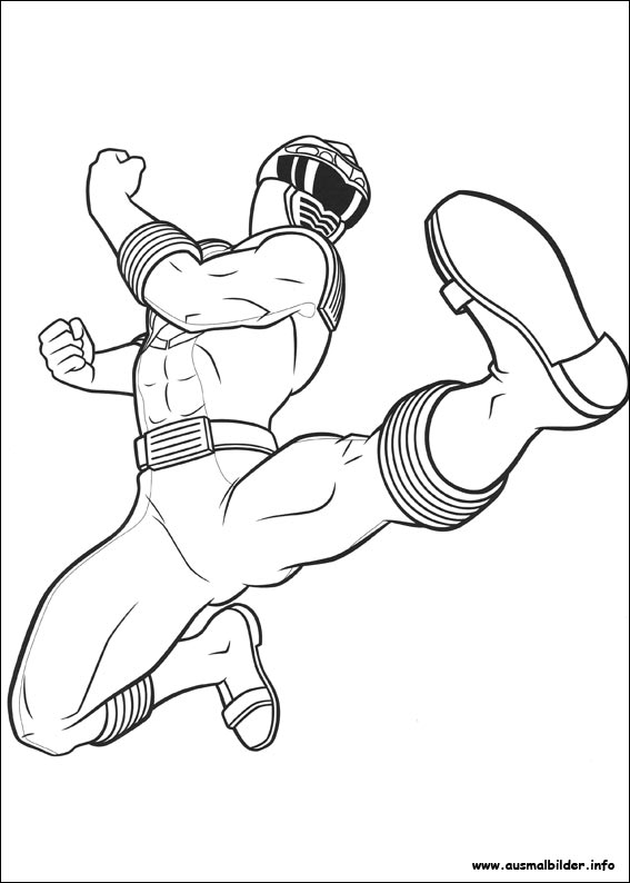 Power Rangers Malvorlagen