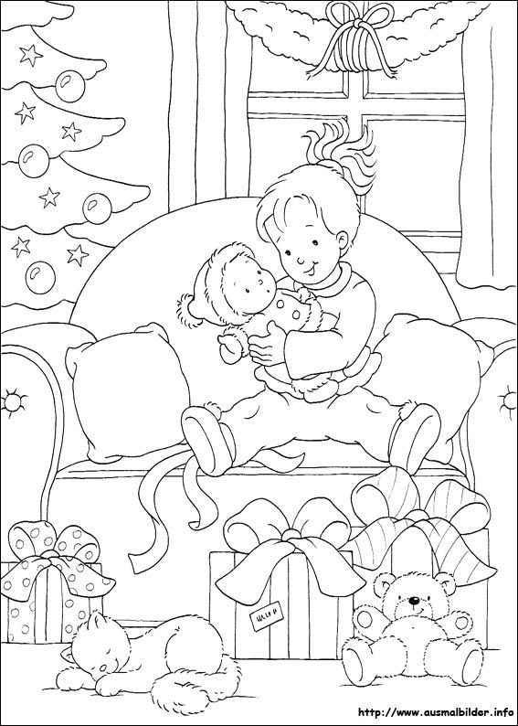 Weihnachten malvorlagen