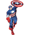 Ausmalbilder von Captain America