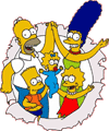Ausmalbilder von Die Simpsons
